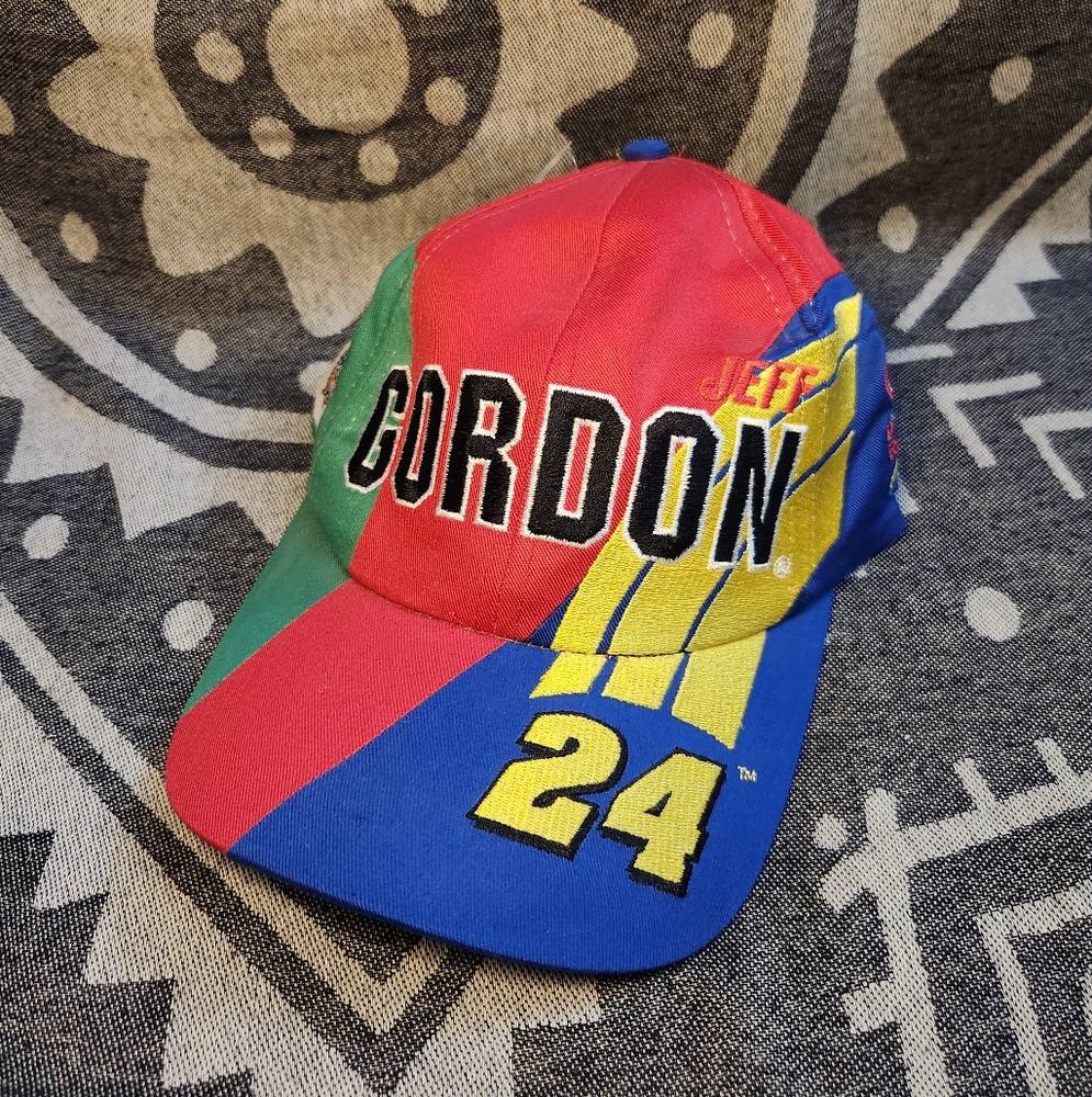 Jeff Gordon DuPont 50th Anniversary Multicolor Snapback Hat by Competitors View
